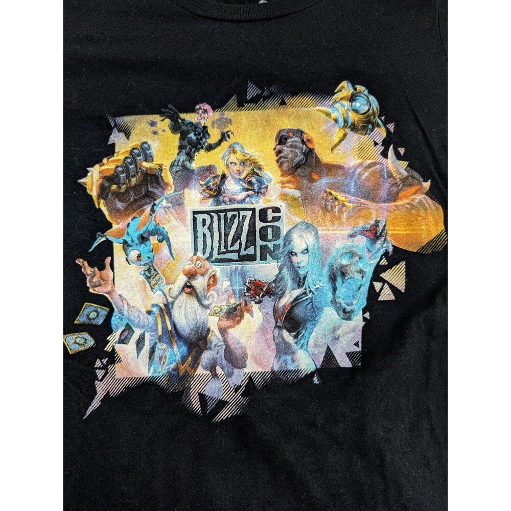 2017 BlizzCon Hearthstone Overwatch Starcraft WoW Women T-Shirt S Small Blizzard